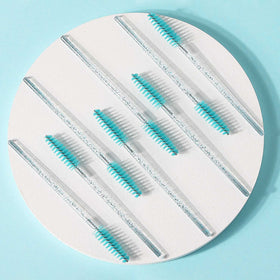 Tbestmax mascara wands displayed with other beauty tools