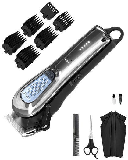 TCMKY Hair Clippers cordless and corded model front view