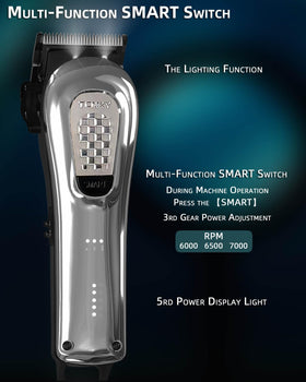 TCMKY Hair Clippers with adjustable length settings