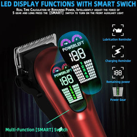 TCMKY Hair Clippers with full-size guide comb