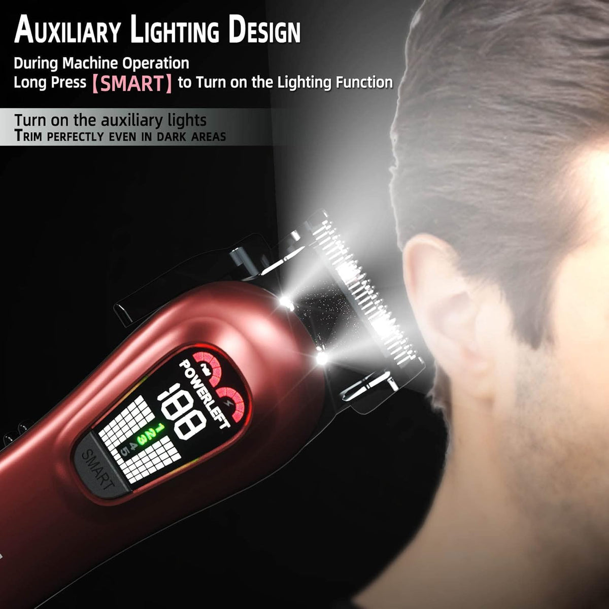 TCMKY Hair Clippers with USB charging cable