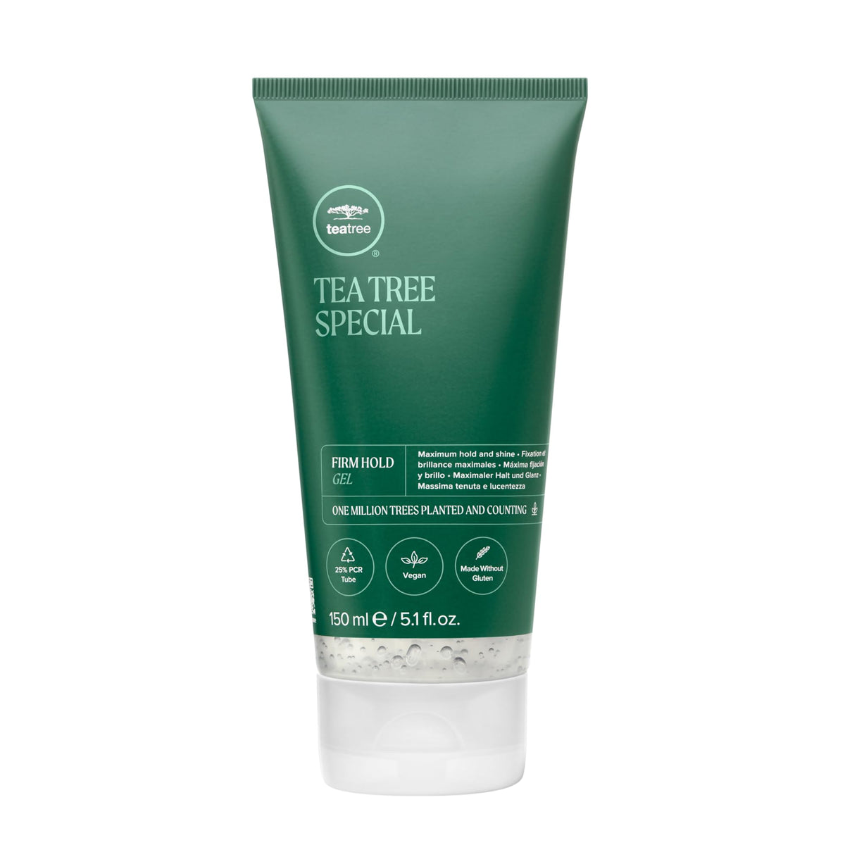 Tea Tree Firm Hold Gel 5.1 fl oz front view
