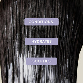 Tea Tree Lavender Mint Moisturizing Conditioner back view with ingredients