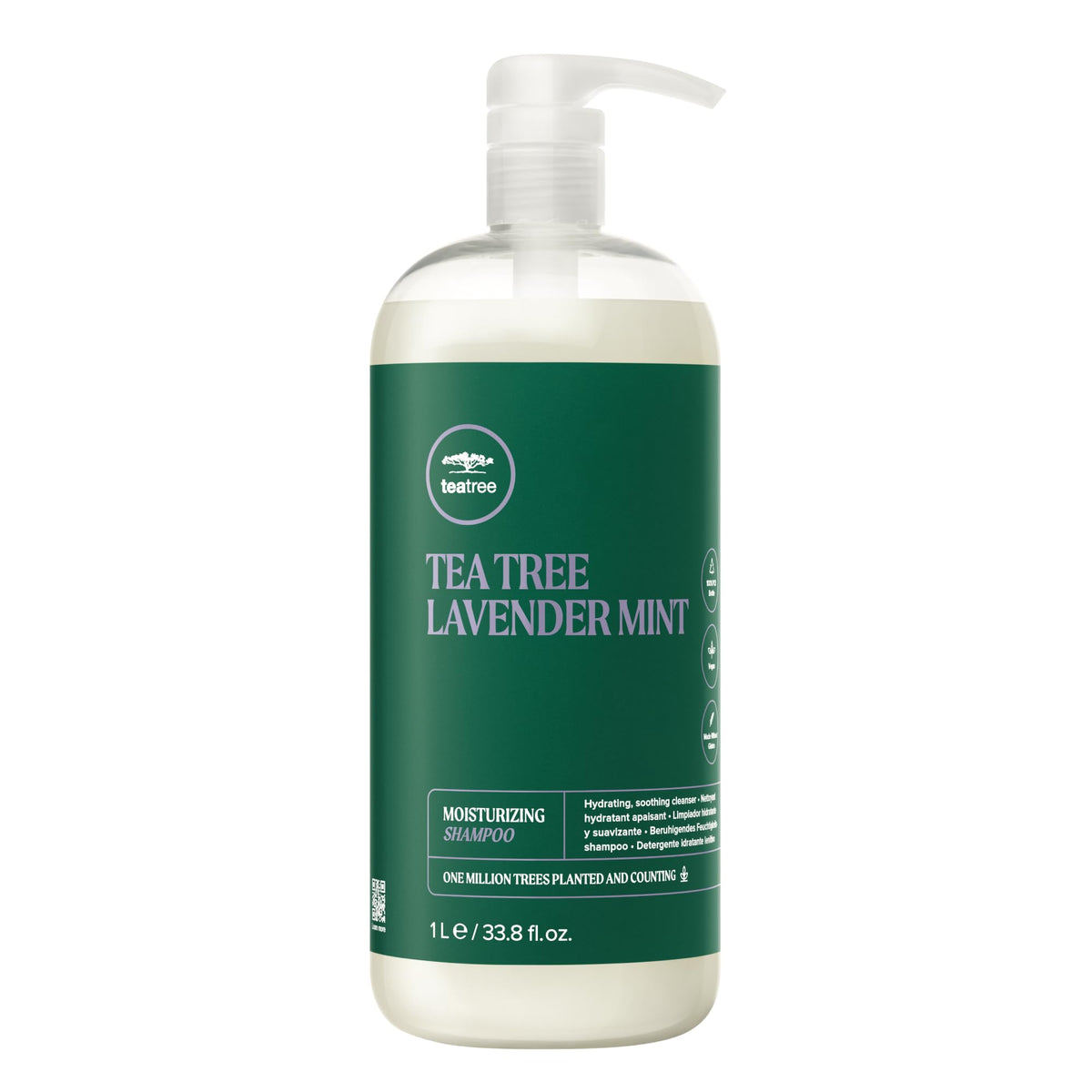 Tea Tree Lavender Mint Moisturizing Shampoo 33.8 fl. oz. front view