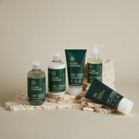Tea Tree Lemon Sage Thickening Spray packaging close-up