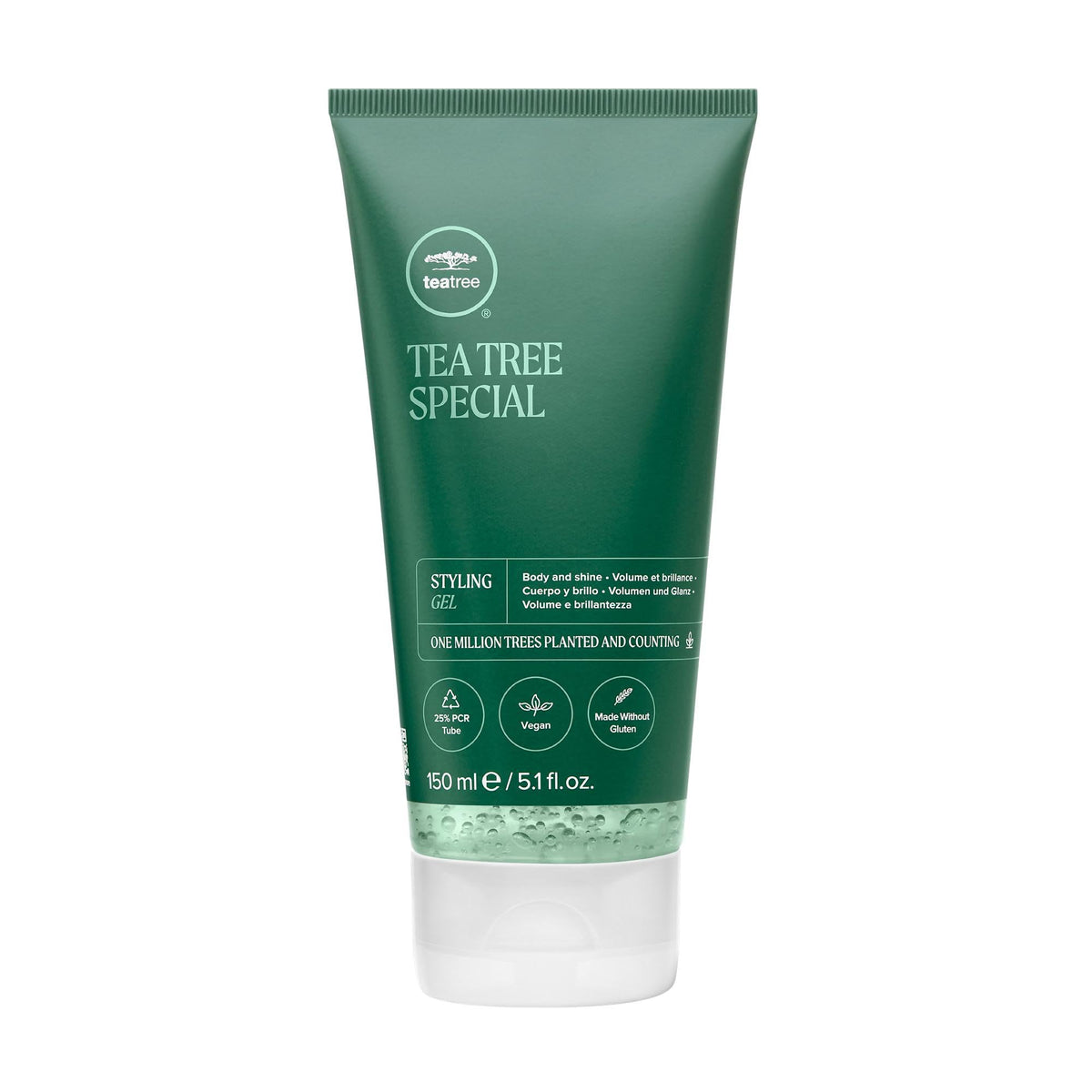 Tea Tree Styling Gel 5.1 fl. oz. front view
