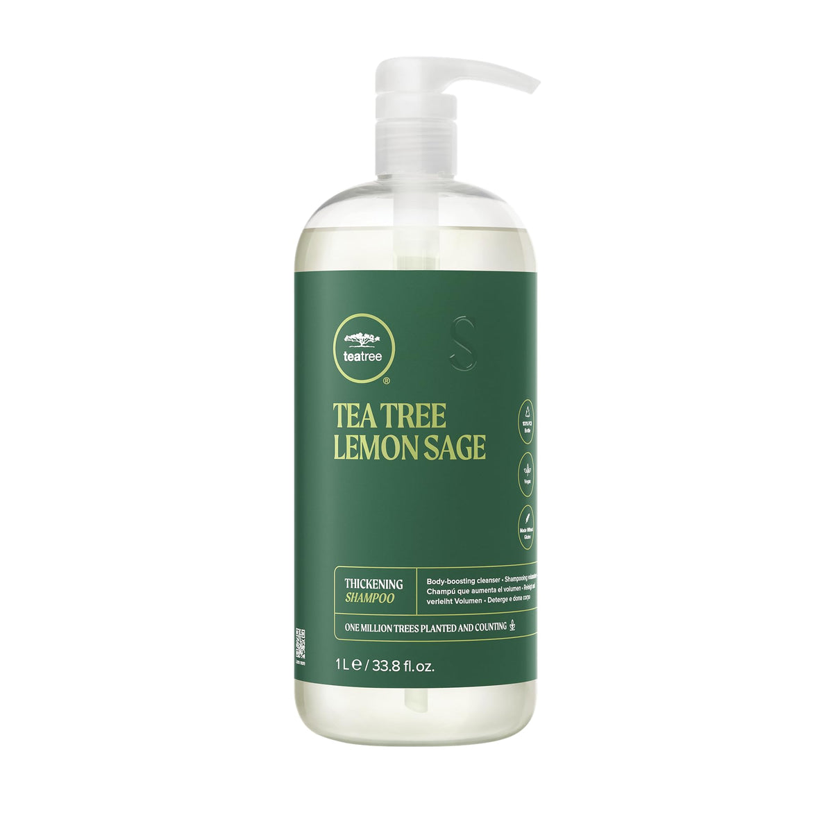 Tea Tree Thickening Shampoo 33.8 fl. oz. front view