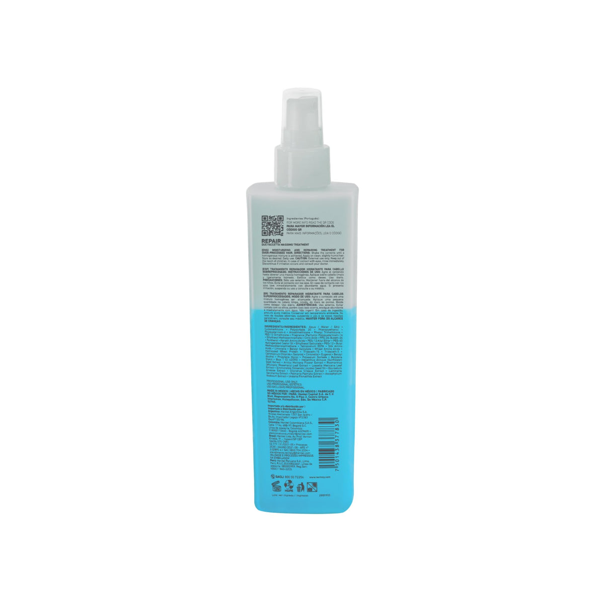 Tec Italy Due Faccetta Massimo Hydro Nourishing Hair 300 ml back view