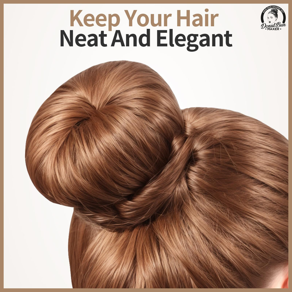 Teenitor Hair Bun Maker Kit with all sizes laid out for display