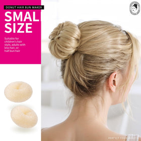 Teenitor hair bun maker set including elastic bands and bobby pins