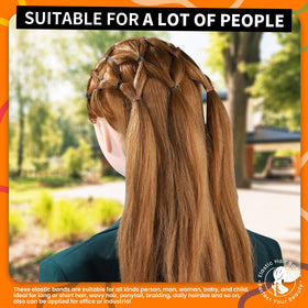 Teenitor Hair Elastics assorted sizes for different hairstyles