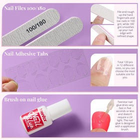 Teenitor nail art accessories and tools