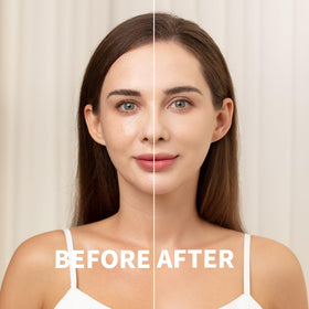 Teenitor Oil Blotting Sheets in use on a face