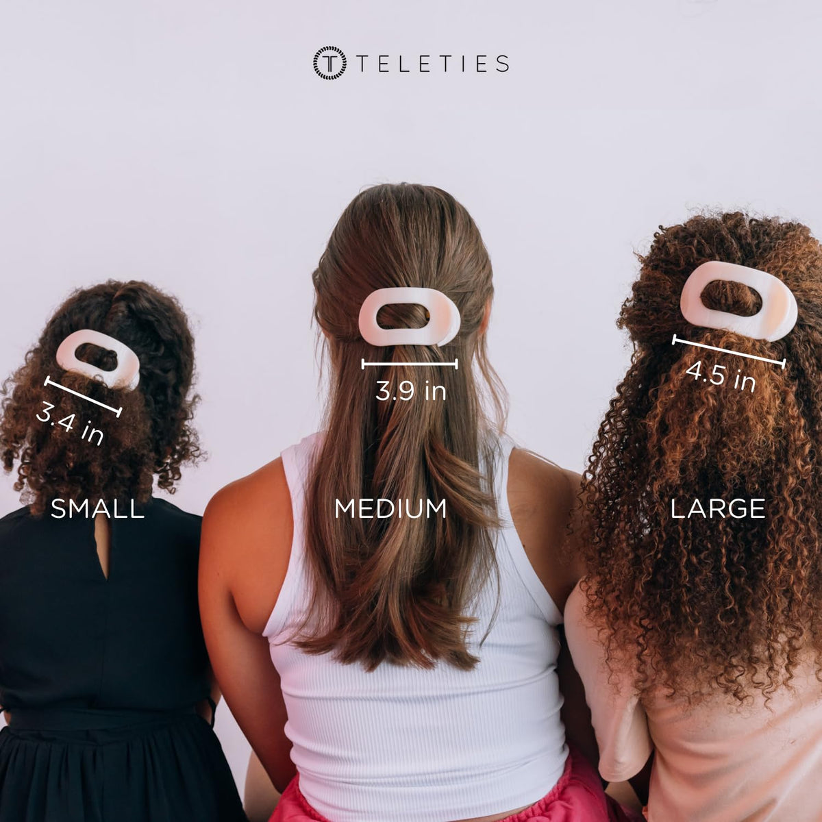 Teleties Medium Clip packaging display