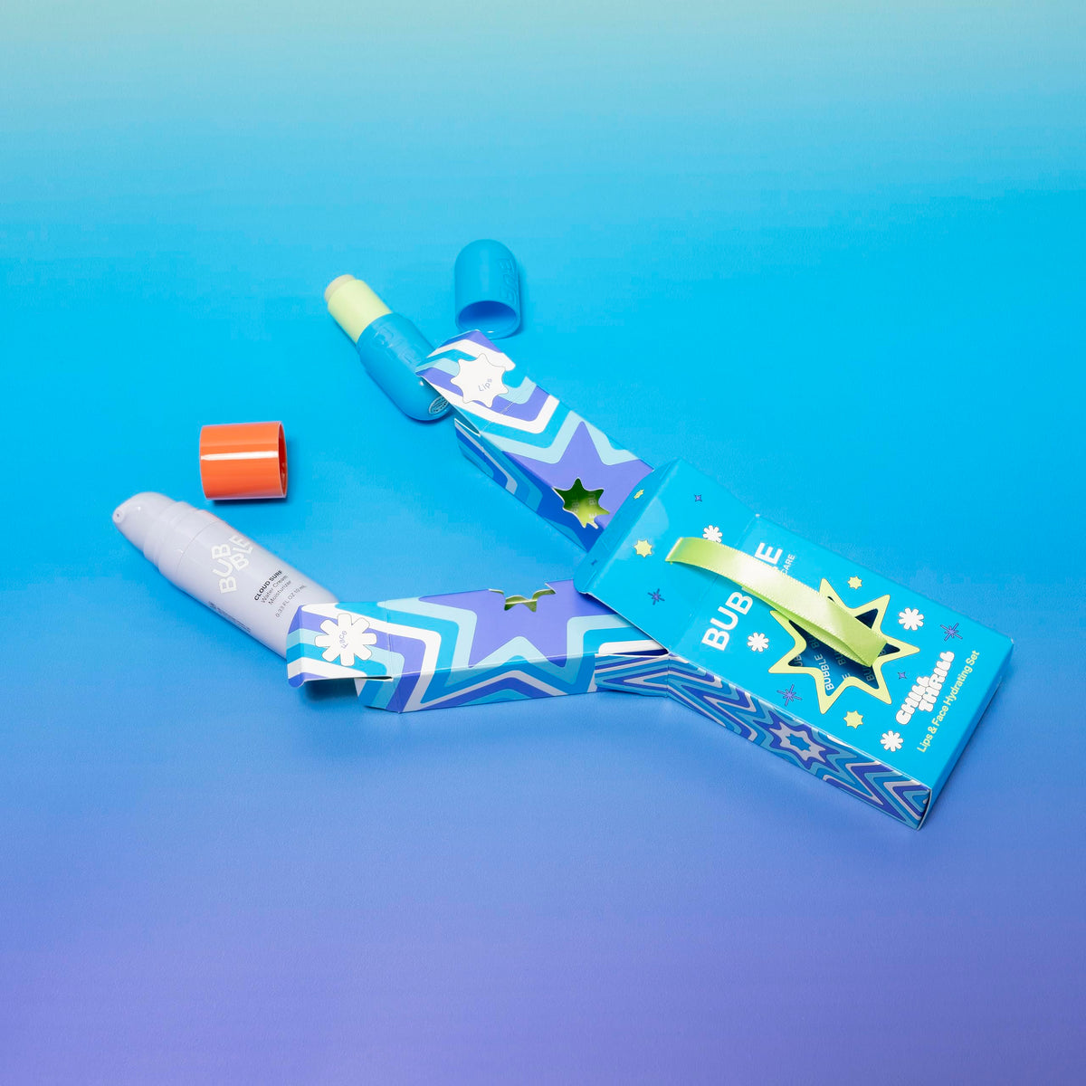 Tell All Lip Balm being applied to lips