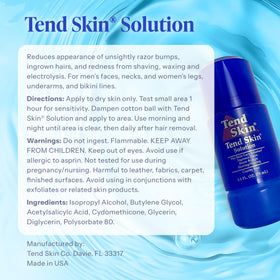 Tend Skin Roll-On Solution with other skincare products