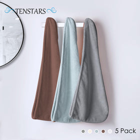 TENSTARS Hair Towel Wrap in laundry setting