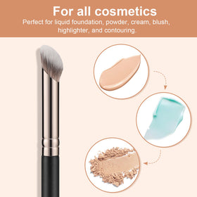 TEOYALL concealer brush applying cream product on skin