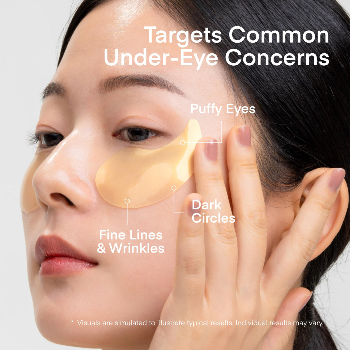 TEREZ & HONOR eye patches with ingredients list