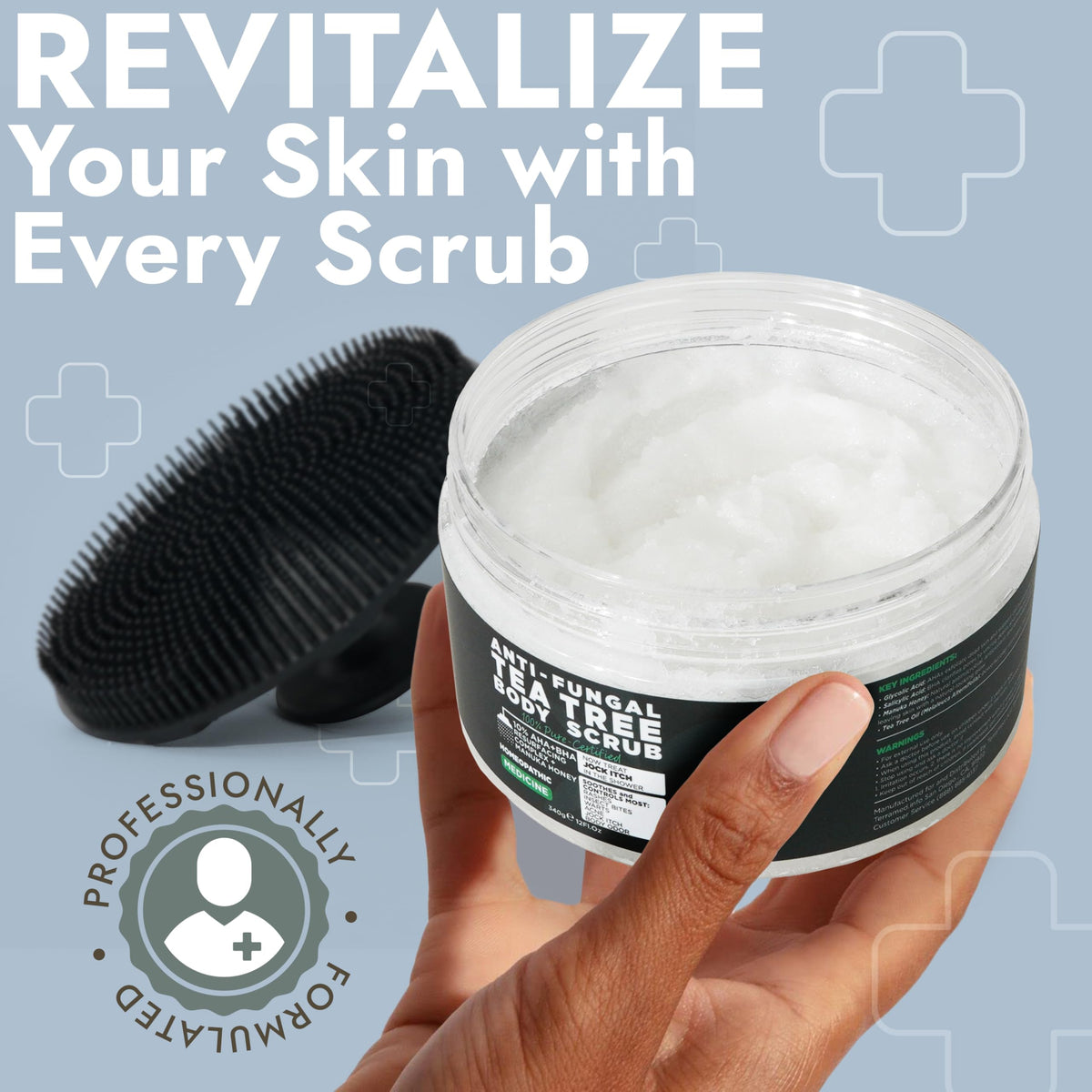 Terramed Antifungal Body Scrub ingredients list