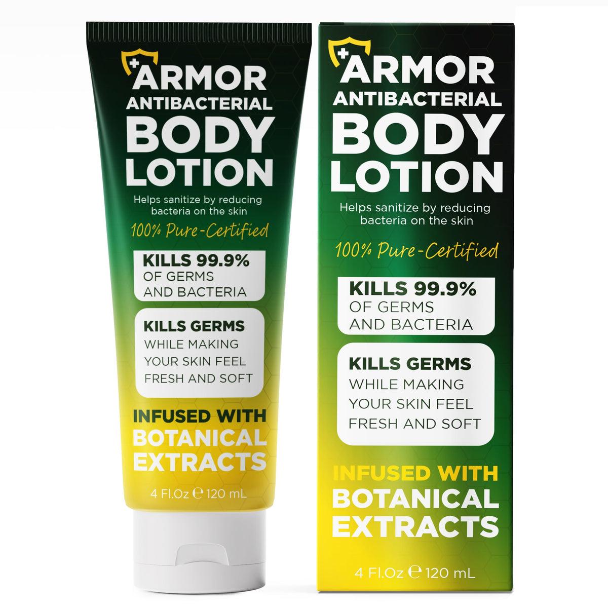 Terramed Just Think Comfort Antibacterial Body Lotion 150g front view
