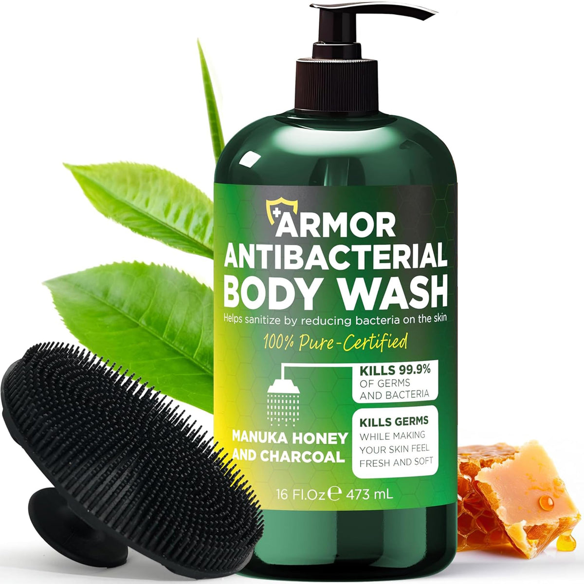 Terramed Just Think Comfort Antibacterial Body Wash 630g front view