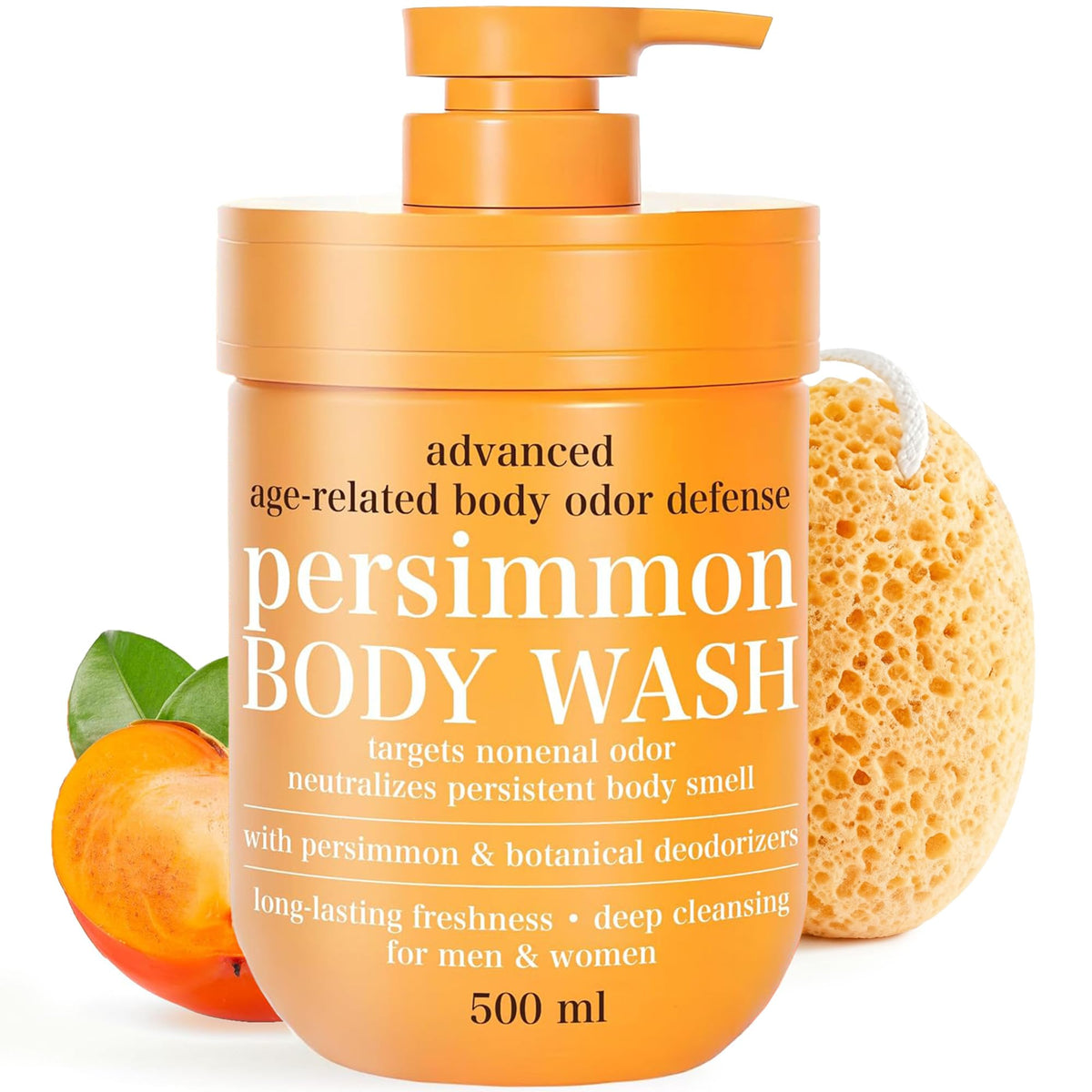 Terramed Just Think Comfort Persimmon Soap front view with packaging