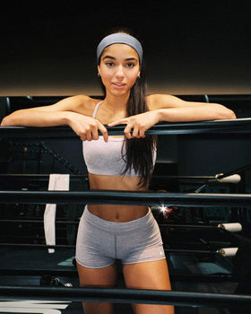 TERSE black headbands pack of six displayed together