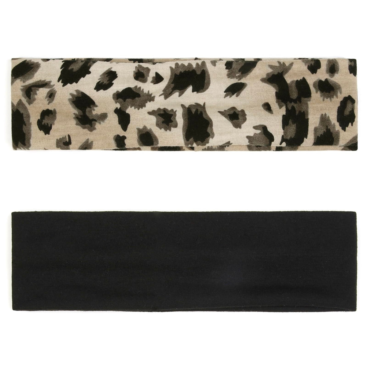 TERSE Cheetah Headband in white colour displayed