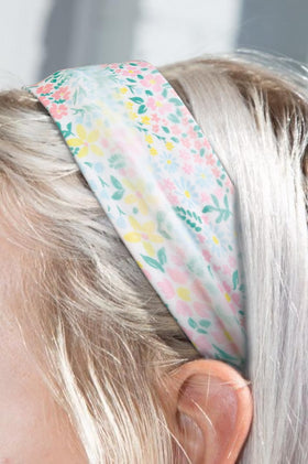 TERSE headband displayed with packaging