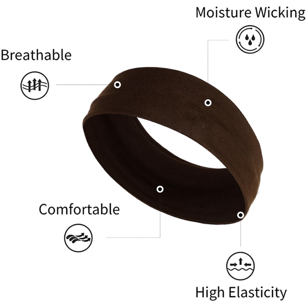 TERSE Leopard Headbands packaging front view