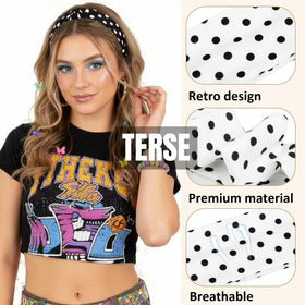 TERSE Polka Dot Headbands displayed on a flat surface