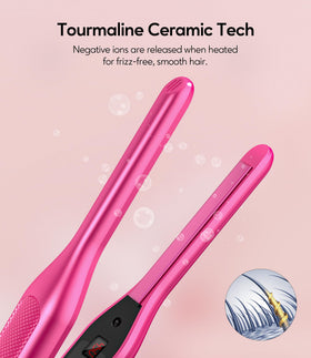 Terviiix Mini Flat Iron in velvet pouch