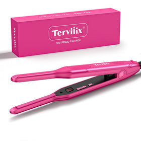 Terviiix Mini Flat Iron pink model front view