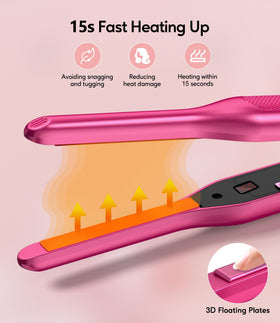 Terviiix Mini Flat Iron side view