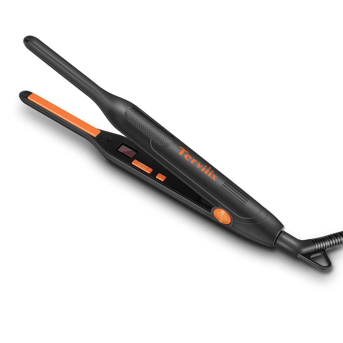 Terviiix Small Flat Iron front view with digital display