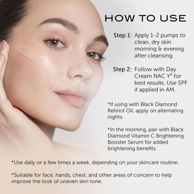 Texture of 111SKIN Dark Spot Correcting Serum on skin