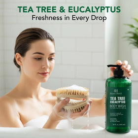 Texture of Botanic Hearth Tea Tree Eucalyptus Body Wash