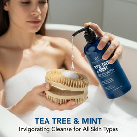 Texture of Botanic Hearth Tea Tree & Mint Body Wash