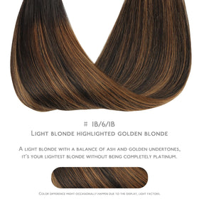 Texture of Wennalife Tape in Hair Extensions showing smooth finish