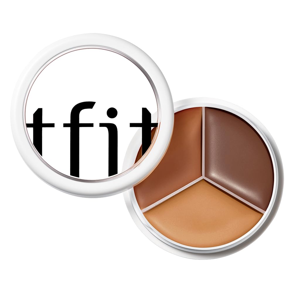 TFIT 3 Colour Concealer Palette 05 Deep front view