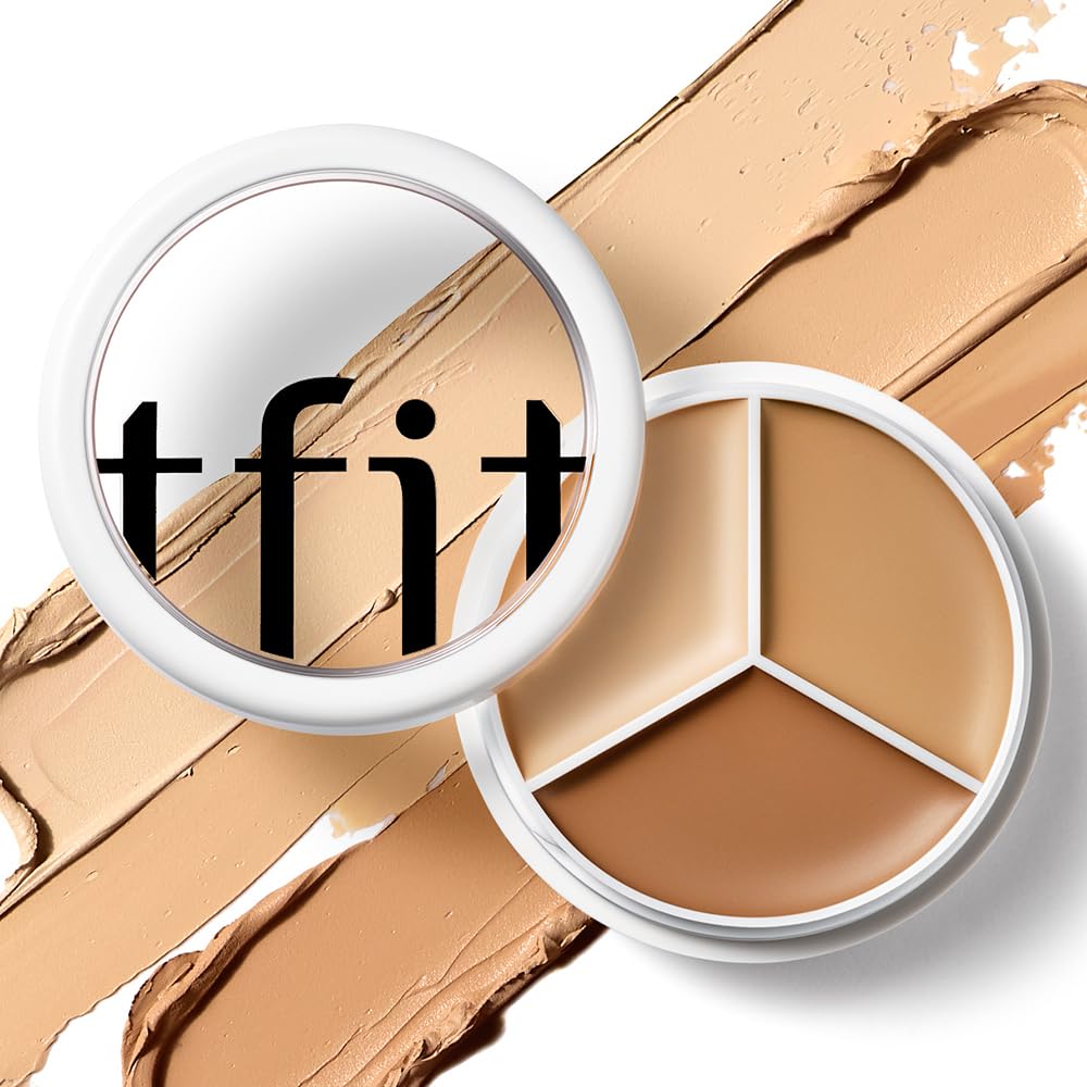 TFIT Concealer Palette showing the three blendable shades