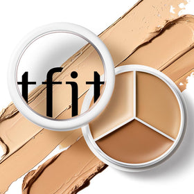 TFIT Concealer Palette showing the three blendable shades