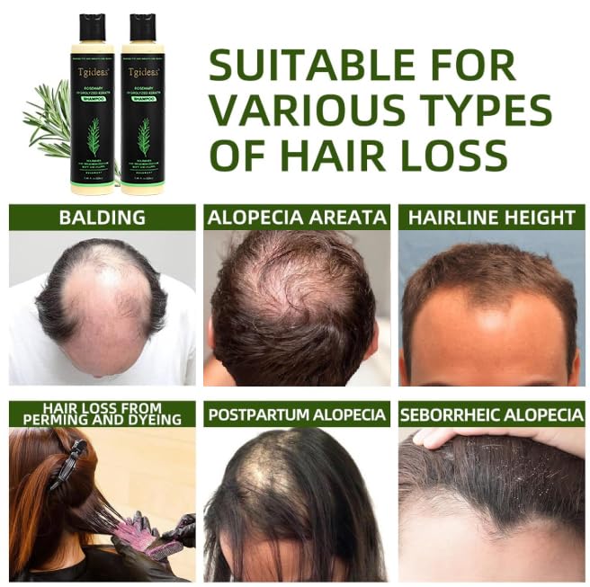 Tgideas Rosemary Biotin Shampoo application scene