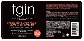 Thank God It's Natural Green Tea Leave In Conditioner in a lifestyle setting