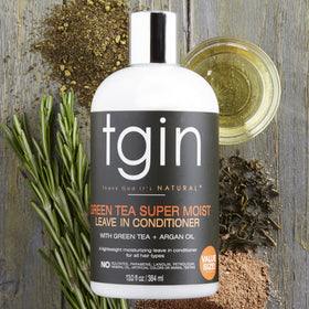 Thank God It's Natural Green Tea Leave In Conditioner packaging