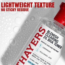 THAYERS Blemish Clearing Toner on vanity