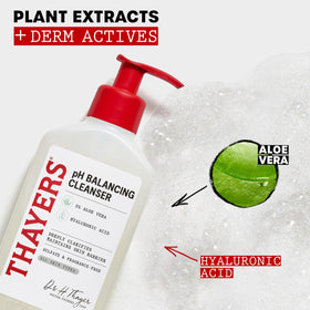 THAYERS face wash with Aloe Vera in lifestyle setting