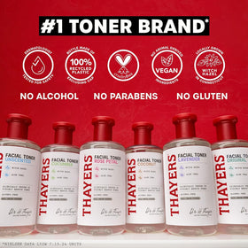 THAYERS Milky Face Toner with elderflower water ingredients