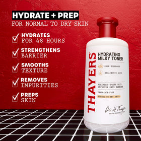 THAYERS Milky Face Toner with snow mushroom and hyaluronic acid